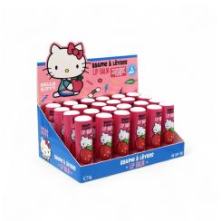 Lip Balm classico SINGOLO Hello Kitty. con 24 pz espo omaggio