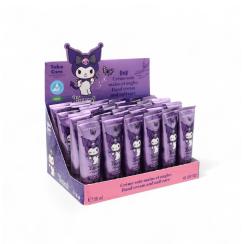Crema mani SINGOLA vegan Kuromi ml.30 con 24 pz.espo omaggio