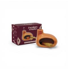 Bruciatore Focolare Aromatico  in ceramica per legno di Palo santo