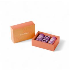 Scatola Regalo  Lavanda & Camomilla cm. 24x32x8 Body Relax con 2 bombe e 2 sali di epsom