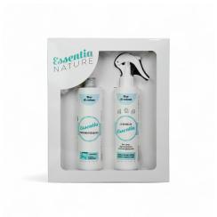 Scatola Regalo Fior di Cotone cm.29x24x5,5  profumabucato 250 ml. + spray Nuvole 250 ml.