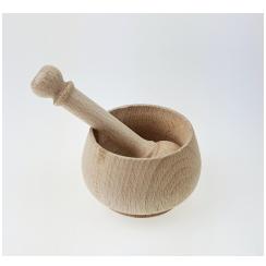 Mortaio con pestello per incenso in granelli diam.8 x 5