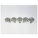 Set da 5 retine di ferro per carboncino e grani