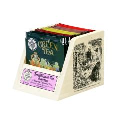 Portafiltri in legno con 5 gusti di the di Ceylon a coltivazione tradizionale per un totale di 15 filtri