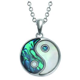 Collana Yin Jang Conchiglia di Paua