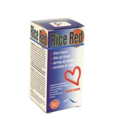Capsule Rice Red Salva Cuore con Olio di Pesce,Germe Grano Lecitina 50 cps.