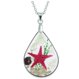 Collana con Ciondolo Stella Marina che si Illumina al Buio