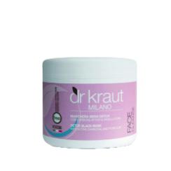 Maschera Nera Detox con Carbone Attivo e Argilla pura vaso da 500 ml