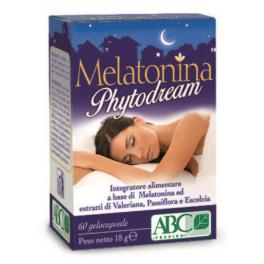Capsule Melatonina Phitodream con Valeriana-Passiflora-Escolzia 60cps