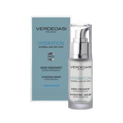 Siero Idratante Intensivo Pelli Secche Verdeoasi con Jaluronico 30 ml.