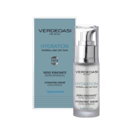Siero Idratante Intensivo Pelli Secche Verdeoasi con Jaluronico 30 ml.