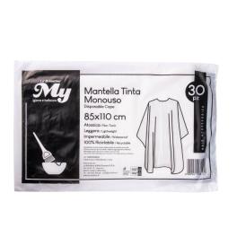 Mantella tinta monouso atossica leggera impermeabile cm. 85 x 110