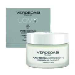Gel Purefresh Giorno Notte Verdeoasi con Vitamina H e Menta 50 ml.