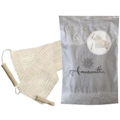 Fascia Massaggio Scrub in Fibra di Canapa Pacco da 12 pz.