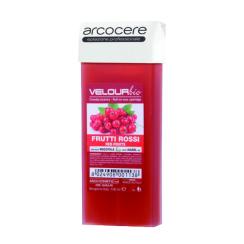 Ricarica Ceretta roll-on ai frutti rossi Velour bio da 100 ml