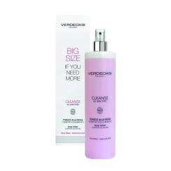 Tonico alla Rosa Equilibrante Pelli Miste Verdeoasi con Jaluronico 500 ml.