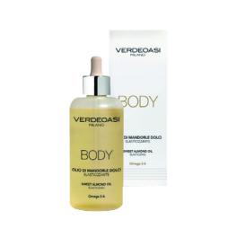 Olio di Mandorle Elasticizzante Verdeoasi con Omega 3-6  200 ml.