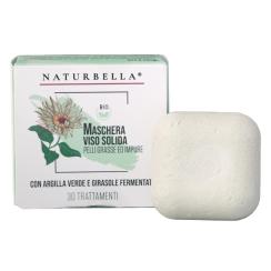 Maschera BIO per il viso solida per Pelli Grasse e Impure Verde da 30 gr.