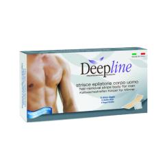 Strisce Epilatorie Corpo Uomo scatola da 6 doppie strisce