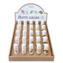 Espositore stick labbra Bio,Latte Asina,Aloe,Jaluronico,Neem,Argan da 5 ml 25 pz