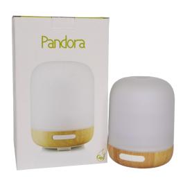 Diffusore ultrasuoni Pandora in  Legno e Vetro con cavo elettrico