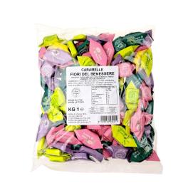 Caramelle misto Fiori del Benessere  Meralonghi sacchetto da 1 kg