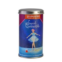 lattina da regalo con 12 Filtri di tisana "Sogno di Cenerentola" ad alta voce