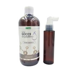 Platino GROSSO Colloidale 25 ppm 500 ml+dosatore spray 100 ml