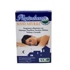 Sonno Naturale Phitodream con Valeriana-Passiflora-Escolzia 30 compresse orosolubili