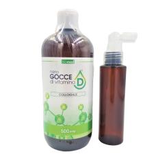 Vitamina D GROSSO Colloidale 500 ppm 500 ml+DOSATORE SPRAY 100 ml