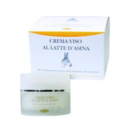 Crema Viso al Latte asina Nutriente per Pelli Sensibili 50 ml.