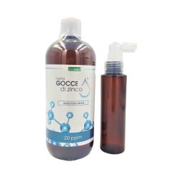 Zinco GROSSO Colloidale 20 ppm 500 ml+DOSATORE spray 100 ml