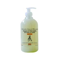 Sapone Marsiglia Liquido Latte Asina 500 ml.