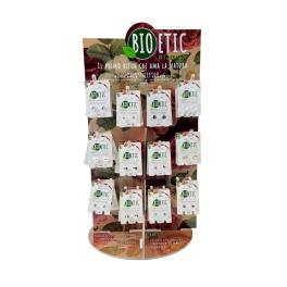 Espositore con 36 orecchini 12 x 3  Bioetic