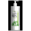 Flacone di gel a base di Canapa 98% e altre erbe Grosso  da 500 ml.