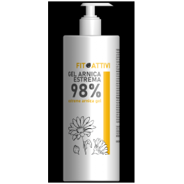 Flacone di gel a base di Arnica Estrema 98%  Grosso  da 500 ml.