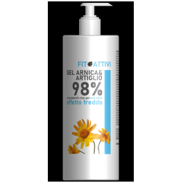 Flacone di gel a base di Arnica e Artiglio Freddo 98%   Grosso da 500 ml.