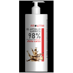Flacone di gel a base di Arnica e Artiglio Caldo 98% Grosso  da 500 ml.