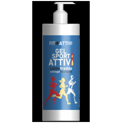 Flacone di gel Sport Attivo Caldo/Freddo Grosso  da 500 ml.