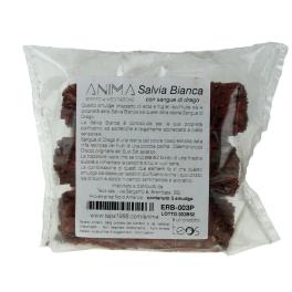 Salvia Bianca e SANGUE DI DRAGO da Bruciare Pacco da 3 Tronchetti