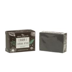 Bio sapone concentrato Canapa e Carbone 100 gr