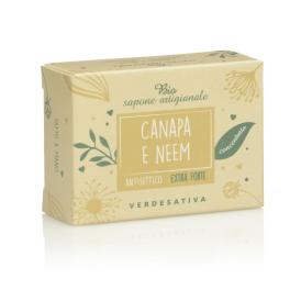 Bio Sapone Extra Forte Neem e Canapa 100 gr