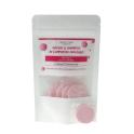 Busta da 5 Tavolette Monodose Shampoo e doccia alla Fragola diam.3 cm.