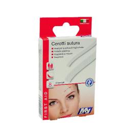 Cerotti Sutura per Tagli e Ferite Ritagliabili 8 pz.