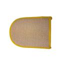 Manopola ad inserimento mano di Sisal e spugna  alto 21cm e largo 16 cm