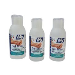 Gel mani igienizzante a base alcolica 60% 80 ml.
