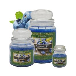 Cartone da 6 Candele Medie Blueberry Ice da 380 gr cad.