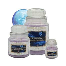 Cartone da 6 Candele Medie Lune Blue da 380 gr cad.