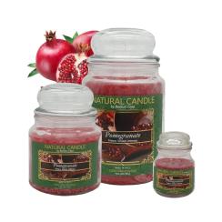 Cartone da 4 Candele Grandi Pomegranate da 580 gr cad.