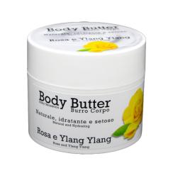 Burro corpo 200ml ROSA E YLANG YLANG